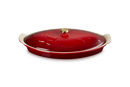 Stoneware Heritage Fish Baker 34CM - Cerise