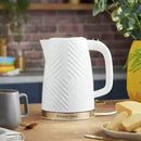 Russell Hobbs White Groove 1.7L Kettle