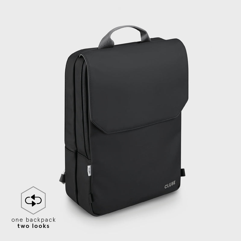Le Réversible Backpack Dark Grey & Silver