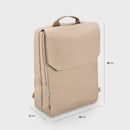 Le Réversible Backpack Beige Dark Brown & Gold