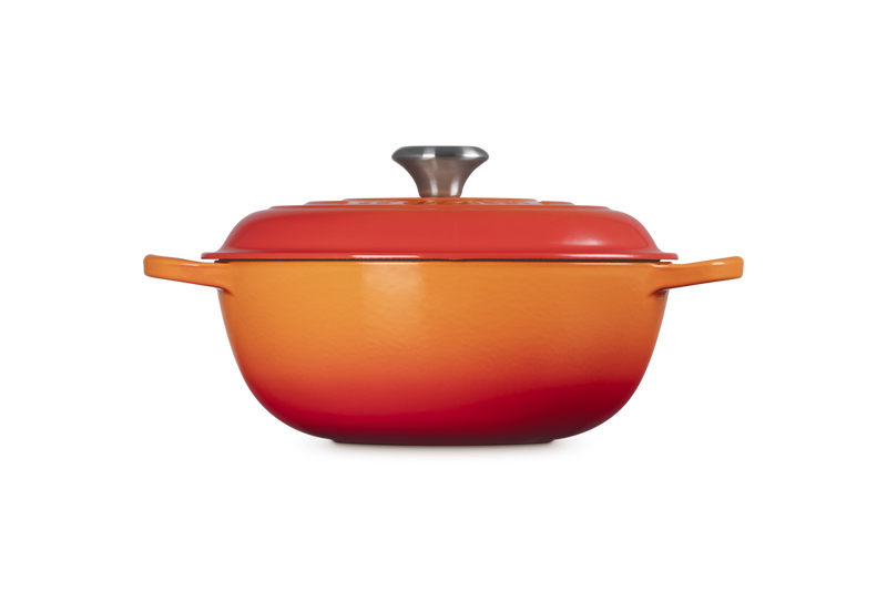 Cast Iron Round Stew Pot 26CM - Volcanic