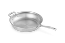 3-ply Stainless Steel Frying Pan with Helper Handle - 30CM