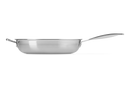 3-ply Stainless Steel Frying Pan with Helper Handle - 30CM
