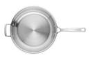 3-ply Stainless Steel Frying Pan with Helper Handle - 30CM