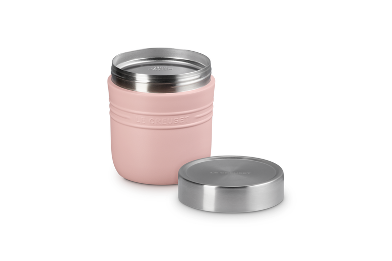 On The Go 500ml Food Flask - Shell Pink