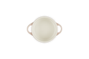 Petite Casserole with Gold Heart Knob - Peche