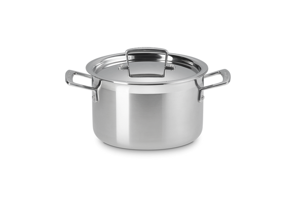 3-ply Stainless Steel Deep Casserole