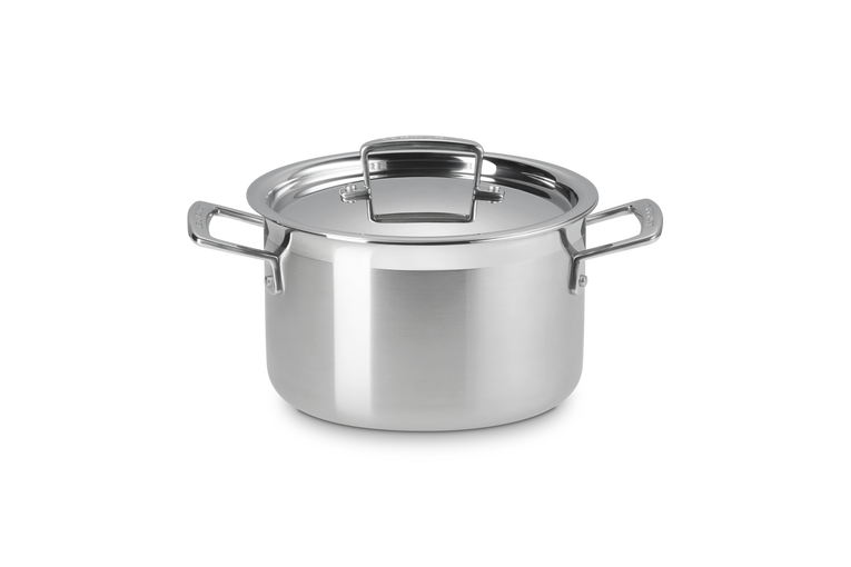 3-ply Stainless Steel Deep Casserole