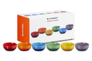 Set of 6 Coupe Cereal Bowls - Rainbow