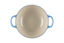 Cast Iron Round Stew Pot 26CM - Azure