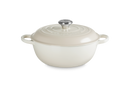 Cast Iron Round Stew Pot 26CM - Meringue