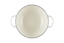Cast Iron Round Stew Pot 26CM - Meringue