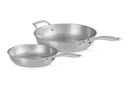 Essential 3-ply Stainless Steel Frying Pan Set of 2
