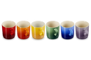 Set of 6 Mugs 350ml - Rainbow