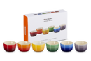 Set of 6 Mini Ramekins - Rainbow