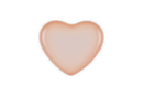 Heart Plate 23cm - Peche