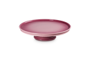 Stoneware Footed Cake Stand - Rose Quartz