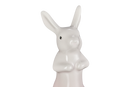Stoneware Pie Bunny - Shell Pink