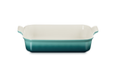 Stoneware Rectangular Dish 32CM - Bleu Riviera