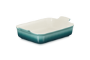 Stoneware Rectangular Dish 32CM - Bleu Riviera