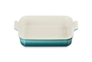 Stoneware Rectangular Dish 32CM - Bleu Riviera