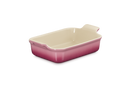 Deep Rectangular Dish 26CM - Rose Quartz
