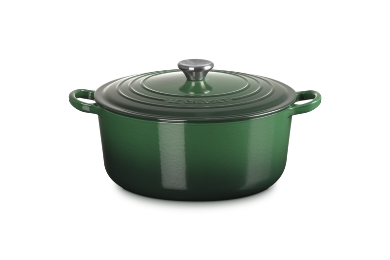 Signature Cast Iron Round Casserole 26cm - Juniper