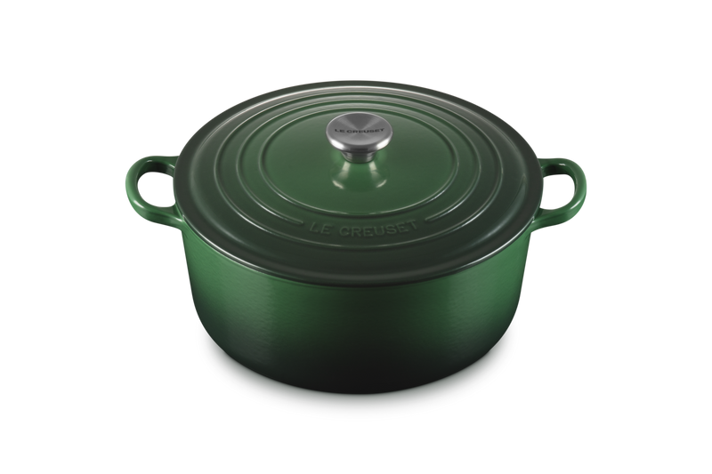 Signature Cast Iron Round Casserole 26cm - Juniper