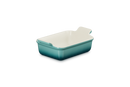 Stoneware Rectangular Dish 19CM - Bleu Riviera