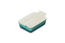 Stoneware Rectangular Dish 19CM - Bleu Riviera