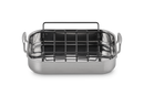 3-Ply Classic Stainless Steel Roaster with Rack