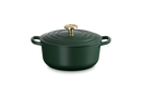Signature Cast Iron Round Casserole 28cm - Forêt