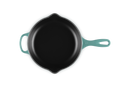 23CM Cast Iron Skillet - Bleu Riviera