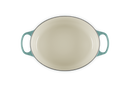 Signature Cast Iron Oval Casserole 29CM - Bleu Riviera