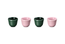 Footless Egg Cups Set of 4 - Sugar Pink/Forêt