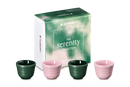 Footless Egg Cups Set of 4 - Sugar Pink/Forêt