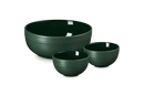 Serenity Set of 3 Stoneware Serving Bowls - Forêt