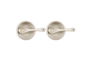 Serenity Set of 2 Condiment Pots with Spoon - Brioche