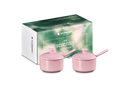 Serenity Set of 2 Condiment Pots with Spoon - Sugar Pink