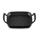 Cast Iron Outdoor Collection Square Grilling Basket 30cm Matte Black