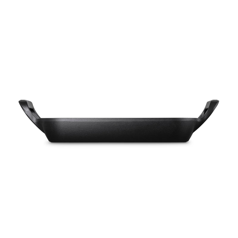 Cast Iron Outdoor Collection Square Grilling Basket 30cm Matte Black