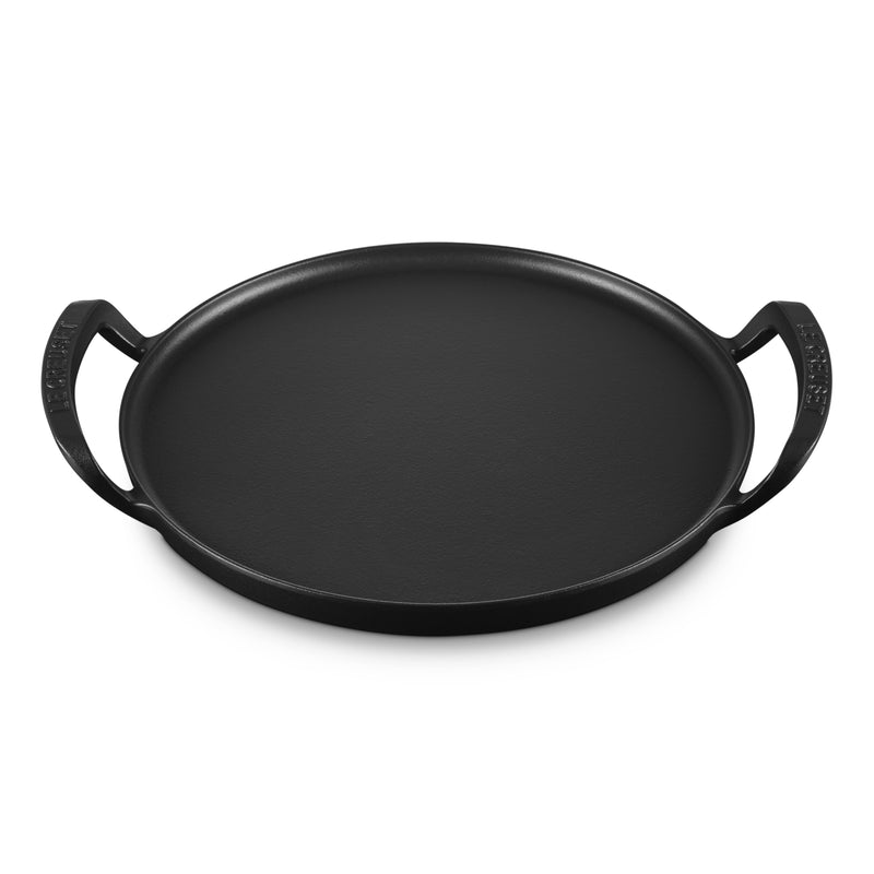 Cast Iron Outdoor Collection Round Pizza Pan 35cm Matte Black