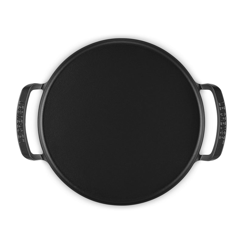 Cast Iron Outdoor Collection Round Pizza Pan 35cm Matte Black