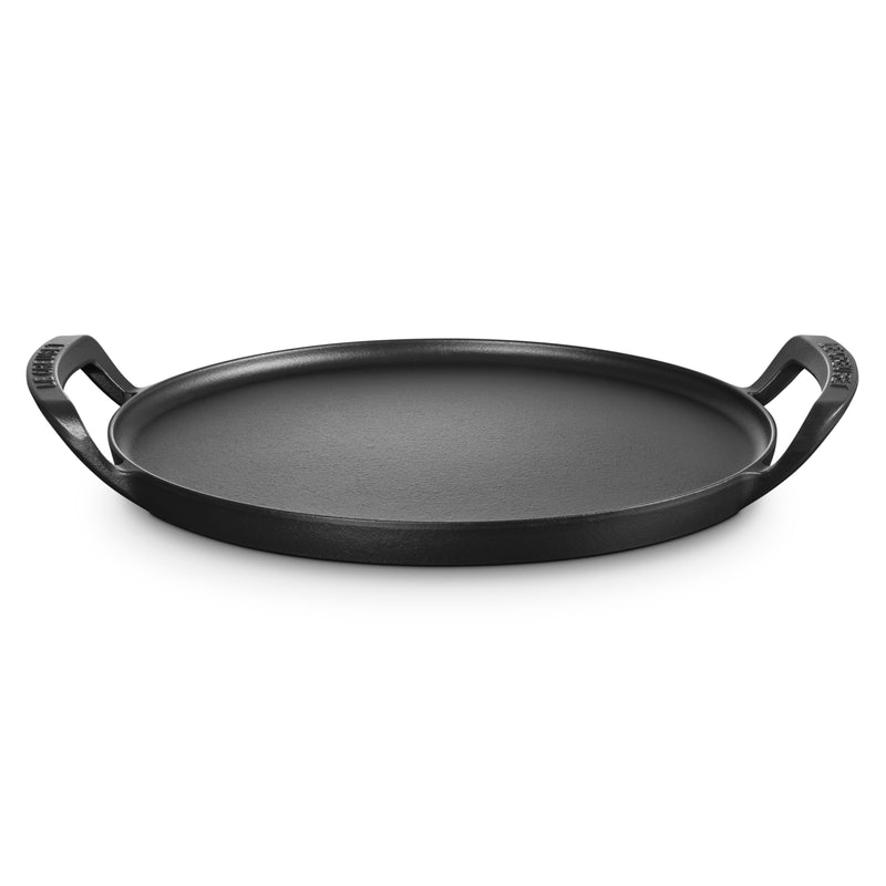 Cast Iron Outdoor Collection Round Pizza Pan 35cm Matte Black