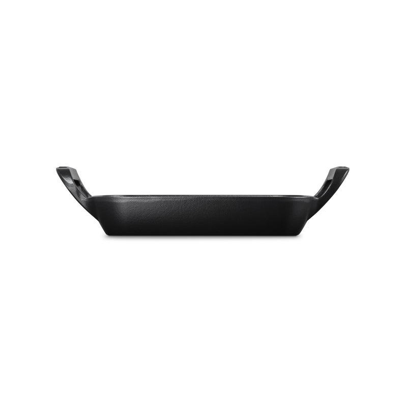 Cast Iron Outdoor Collection Square Grill 26cm Matte Black 