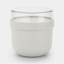Make & Take Breakfast Bowl  0.5L Light Grey