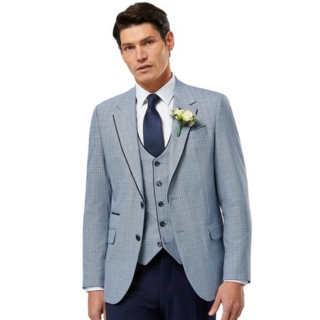 Bruce Classic Fit Jacket - Blue