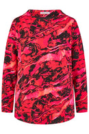 Print Top - Red