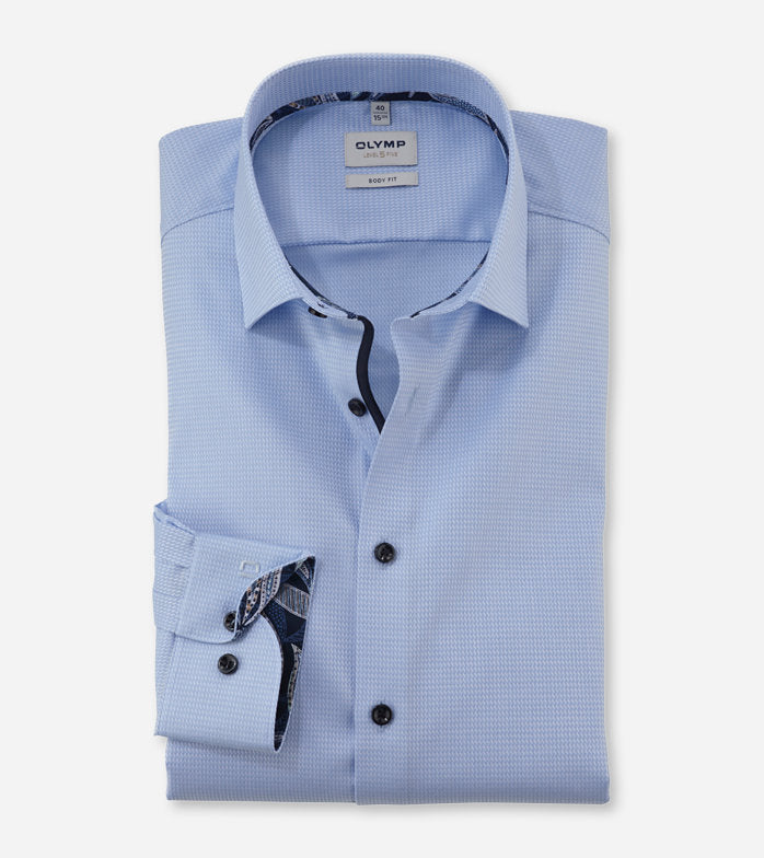 Body Fit Shirt - Blue