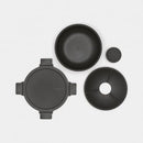 Make & Take Salad Bowl 1.3L Dark Grey